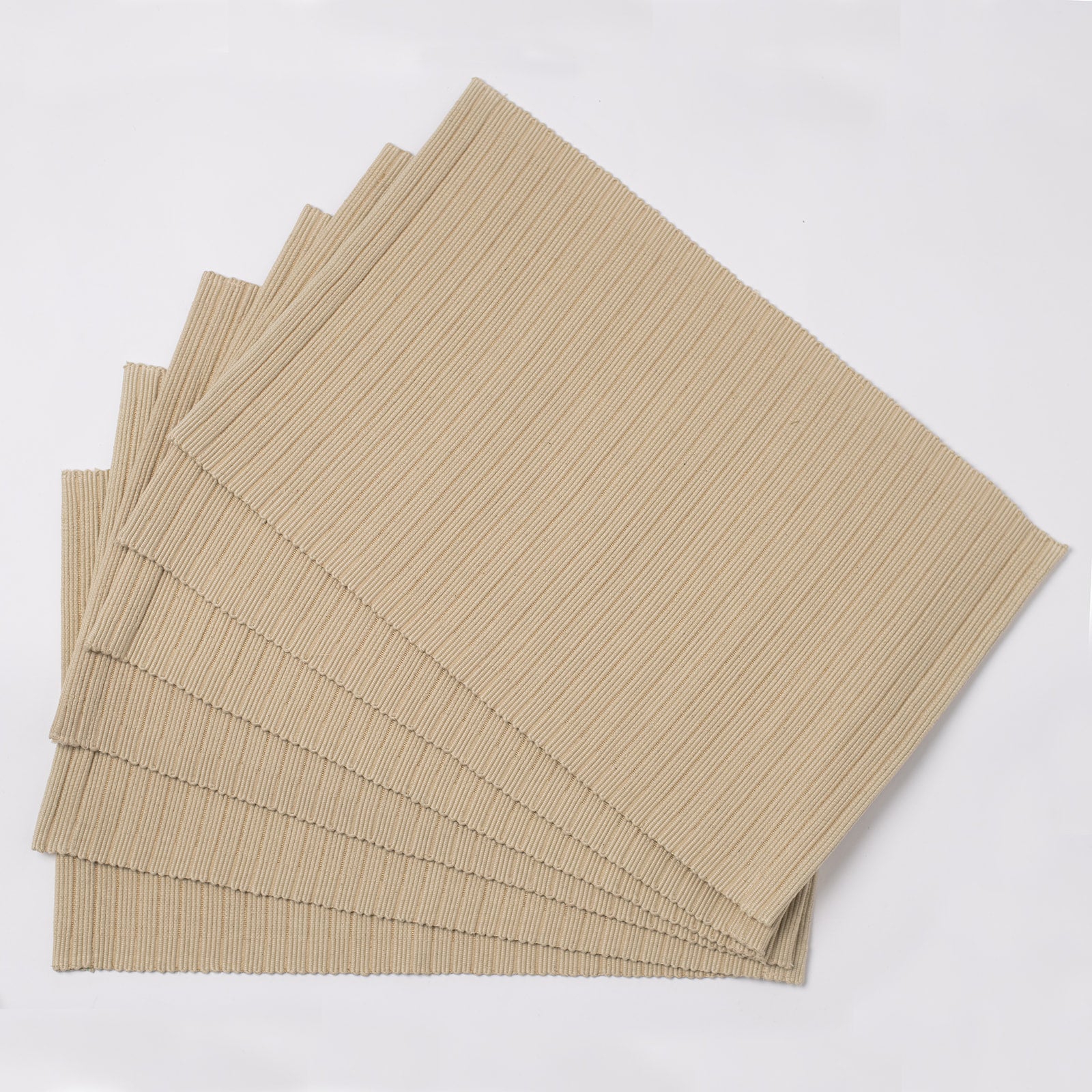 Placemats set of 6 - Beige