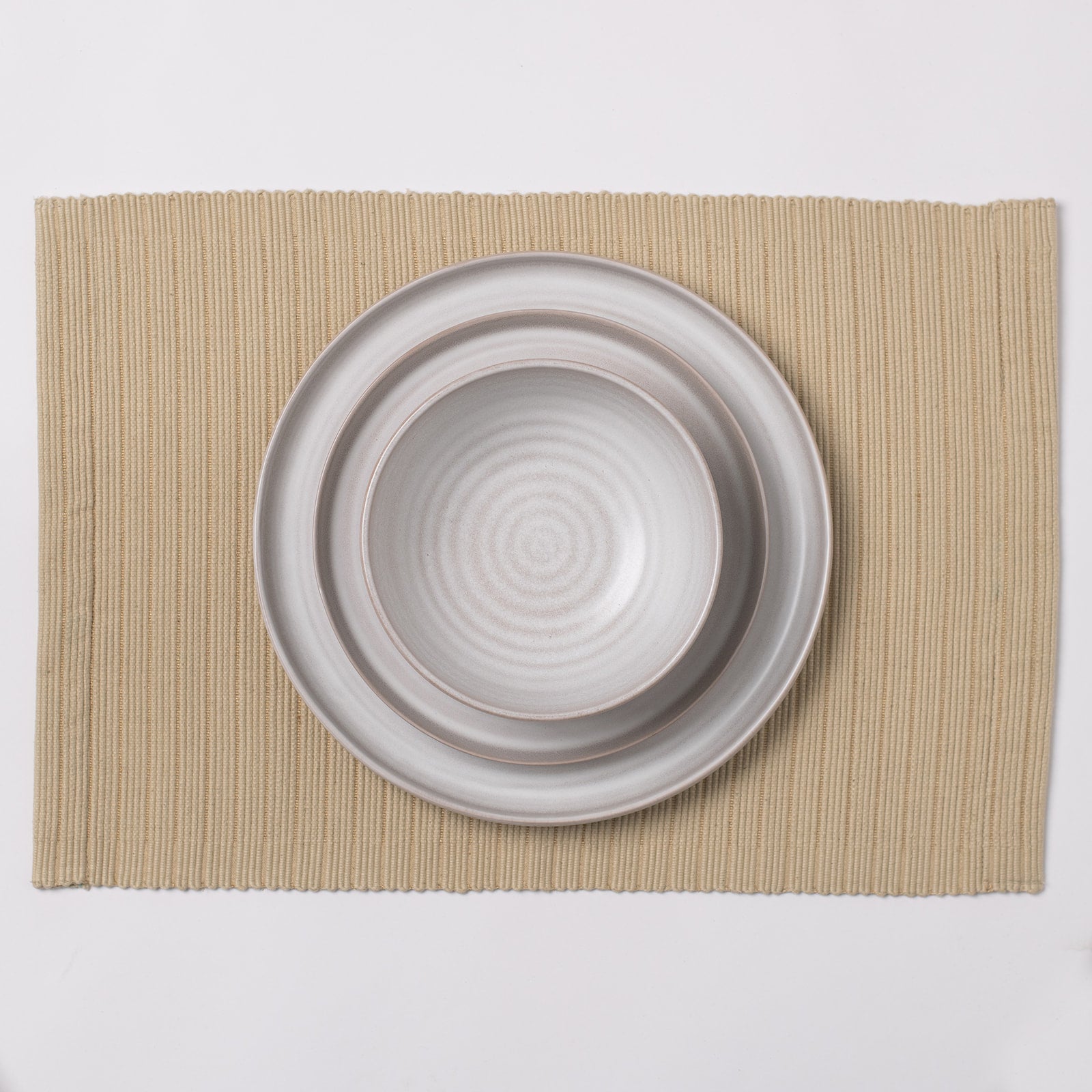 Placemats set of 6 - Beige