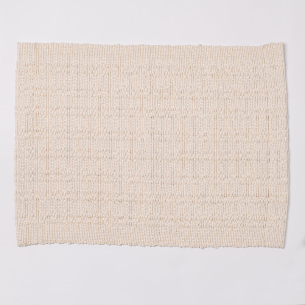 Placemats set of 4 - Ivory