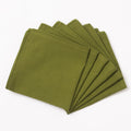 Napkins Set of 6 - Olive Green