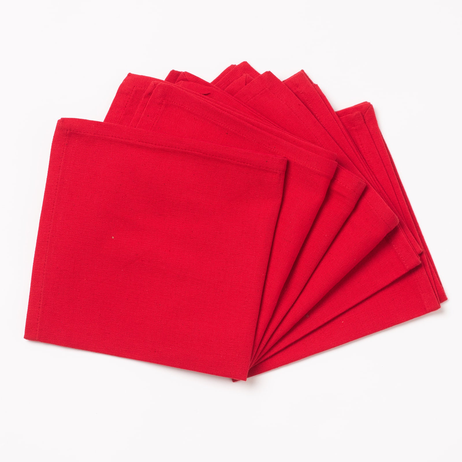 Napkins Set of 6 - Red