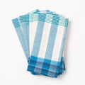Napkins Set of 6 - Blue & White Stripes