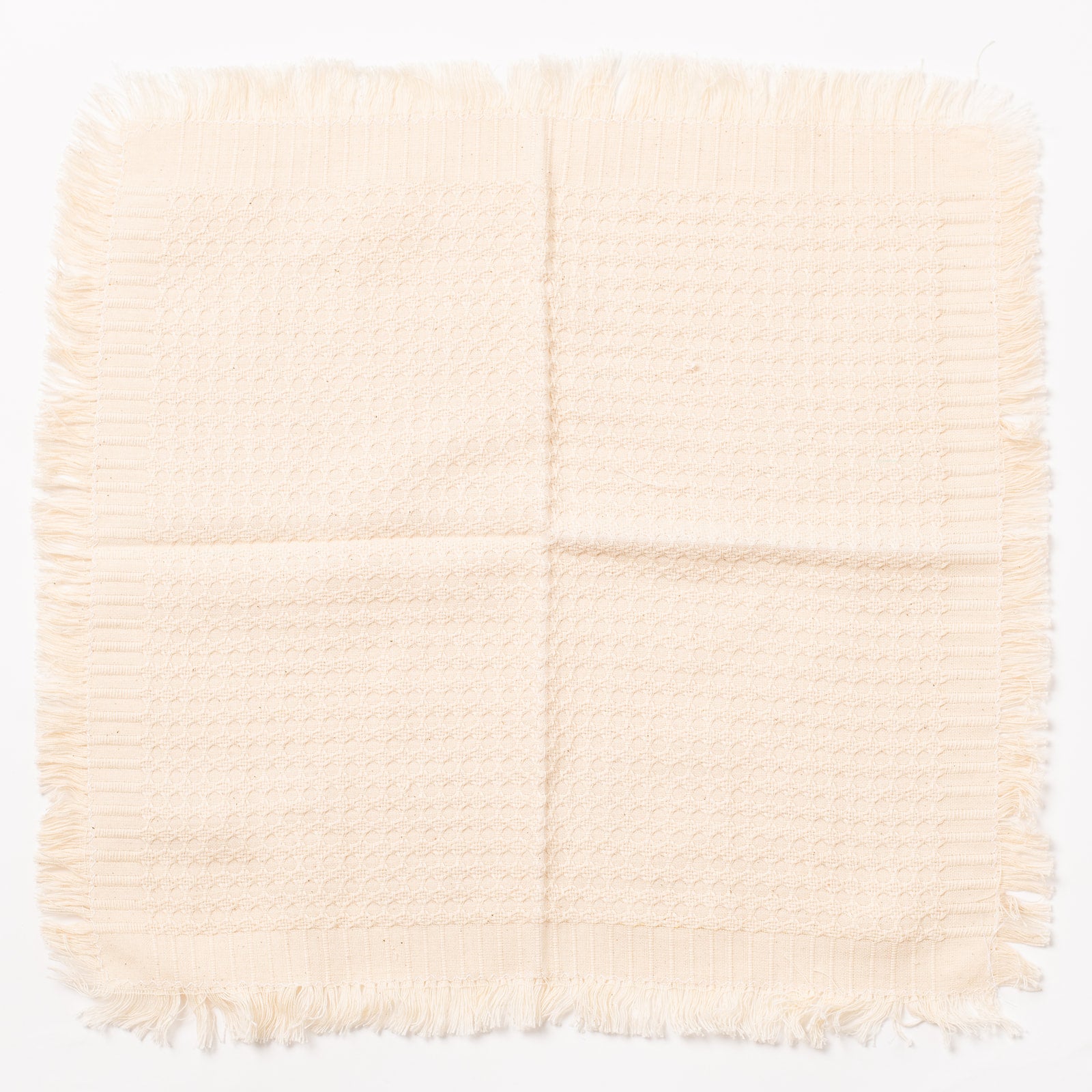 Napkins Set of 6 - Cream Textured