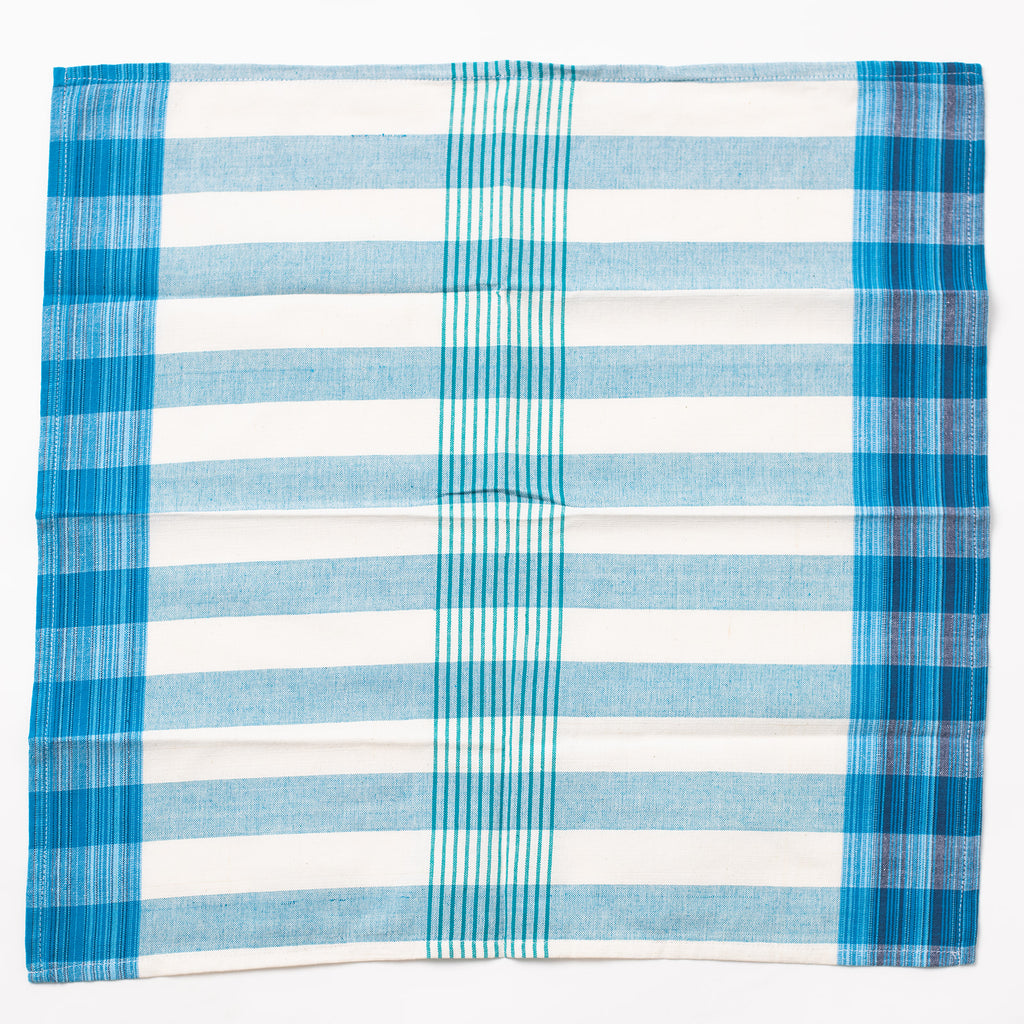 Napkins Set of 6 - Blue & White Stripes