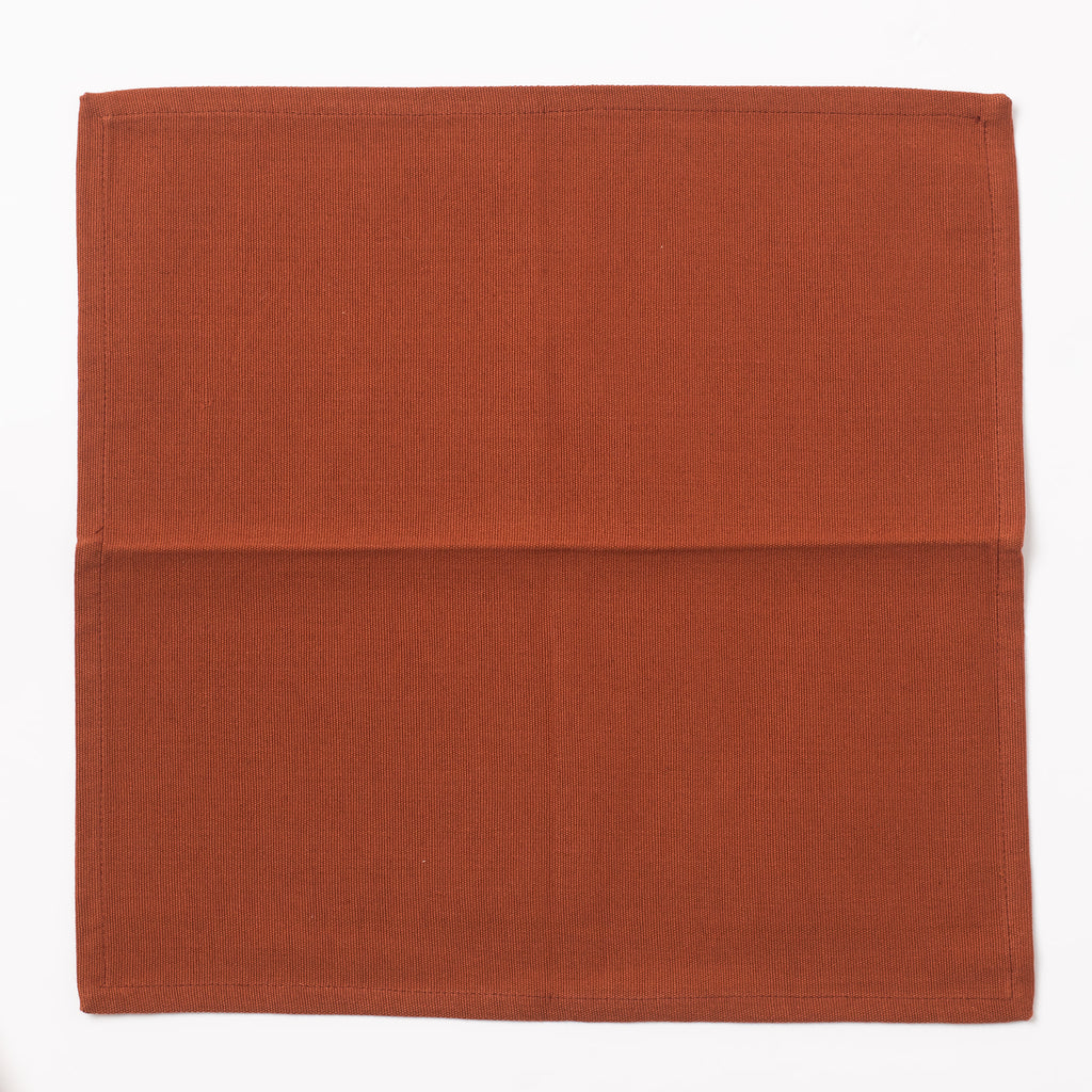 Napkins Set of 6 - Rust Brown