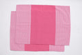 Pillowcases Set of 2 - Pink & White Stripes