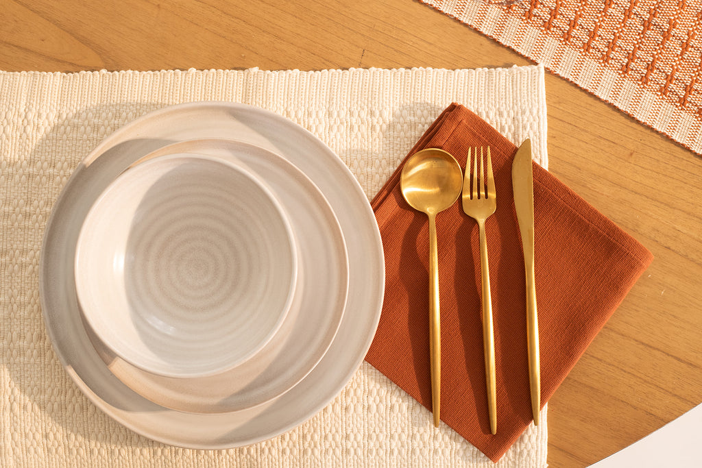 Placemats set of 4 - Ivory