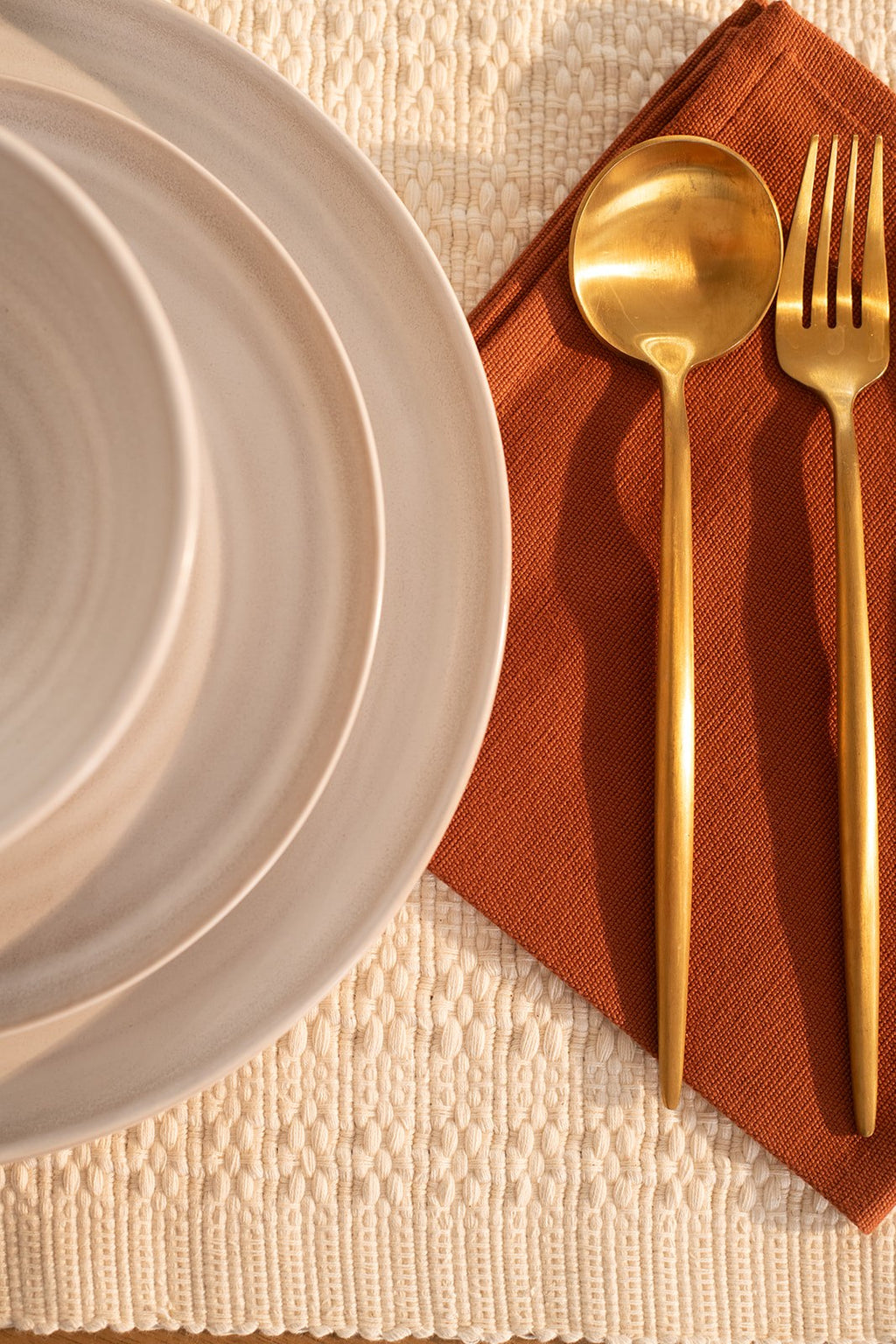 Placemats set of 4 - Ivory