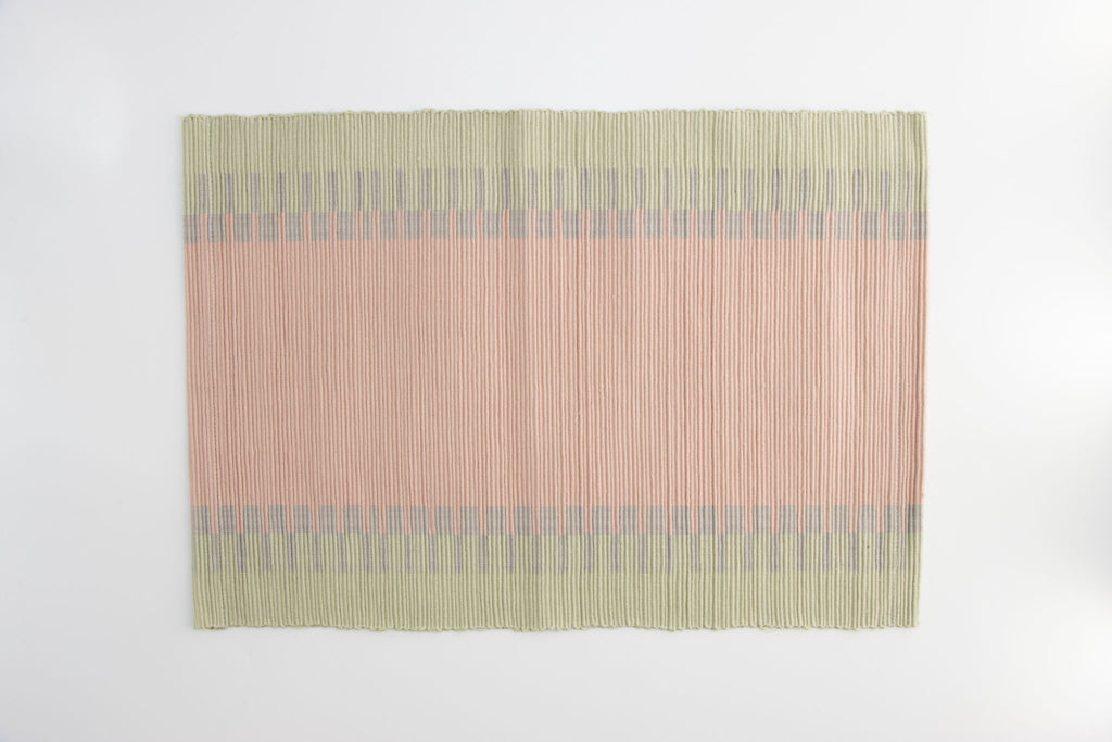 Blush & Sage Pastel Placemats set of 6