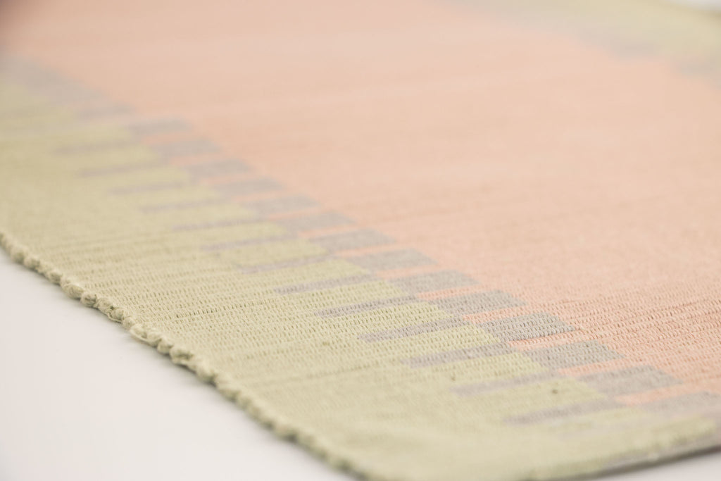 Blush & Sage Pastel Placemats set of 6
