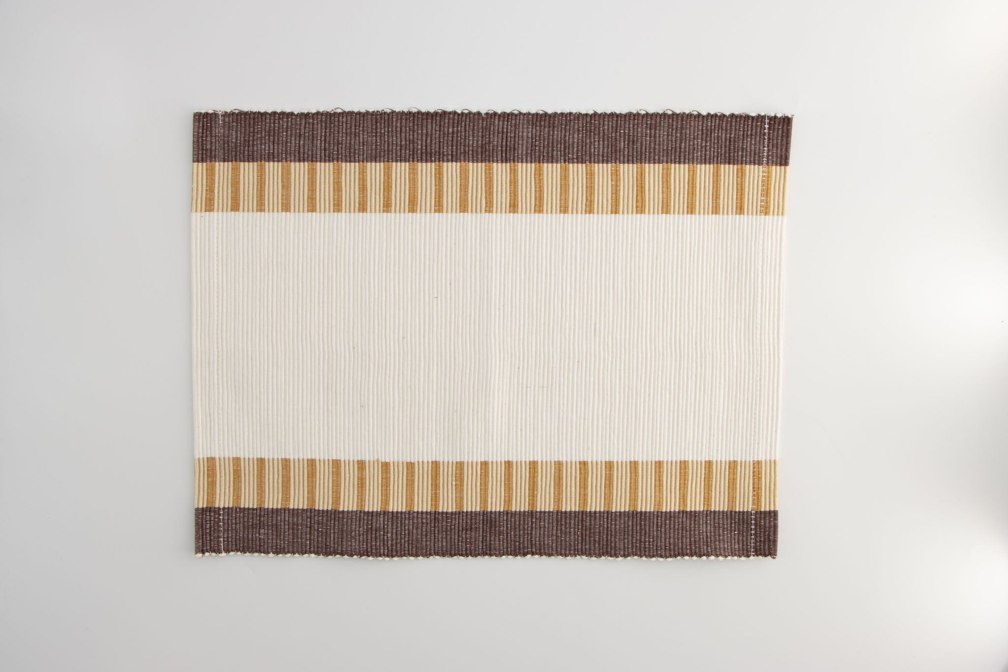 Ochre & Espresso Accent Placemats set of 6