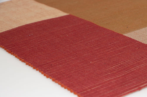 Autumnal Abstract Quad-Tone Placemats set of 6