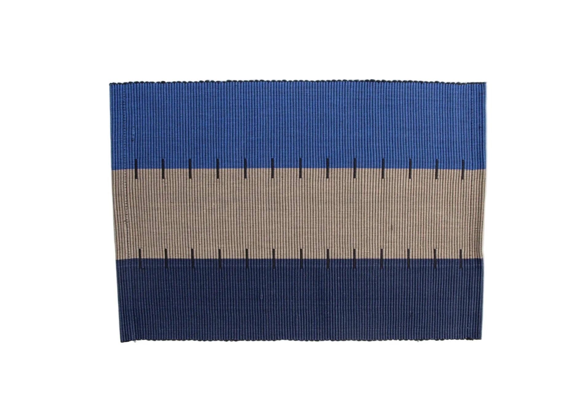 Coastal Horizon Tricolor Placemats set of 6