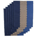 Coastal Horizon Tricolor Placemats set of 6