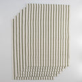 Sage Stripe Woven Placemats set of 6