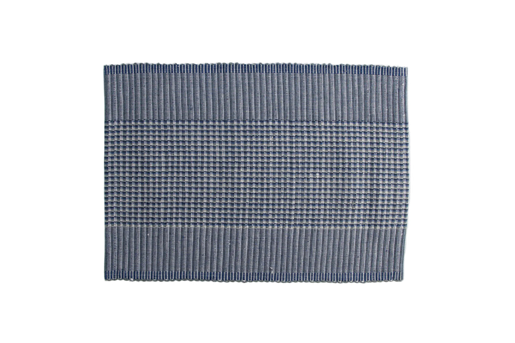 Indigo Tides Geometric Placemats set of 6