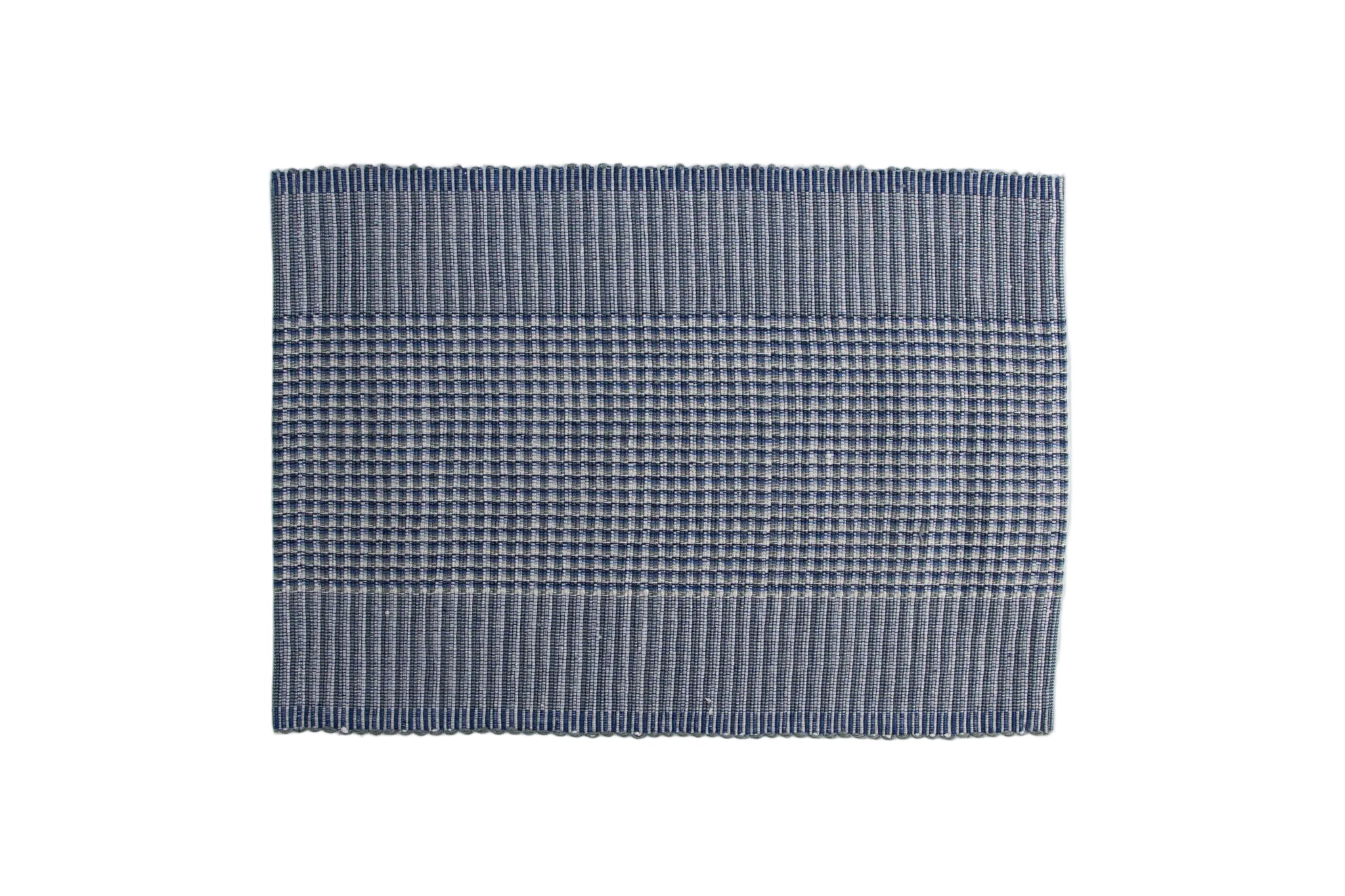 Indigo Tides Geometric Placemats set of 6