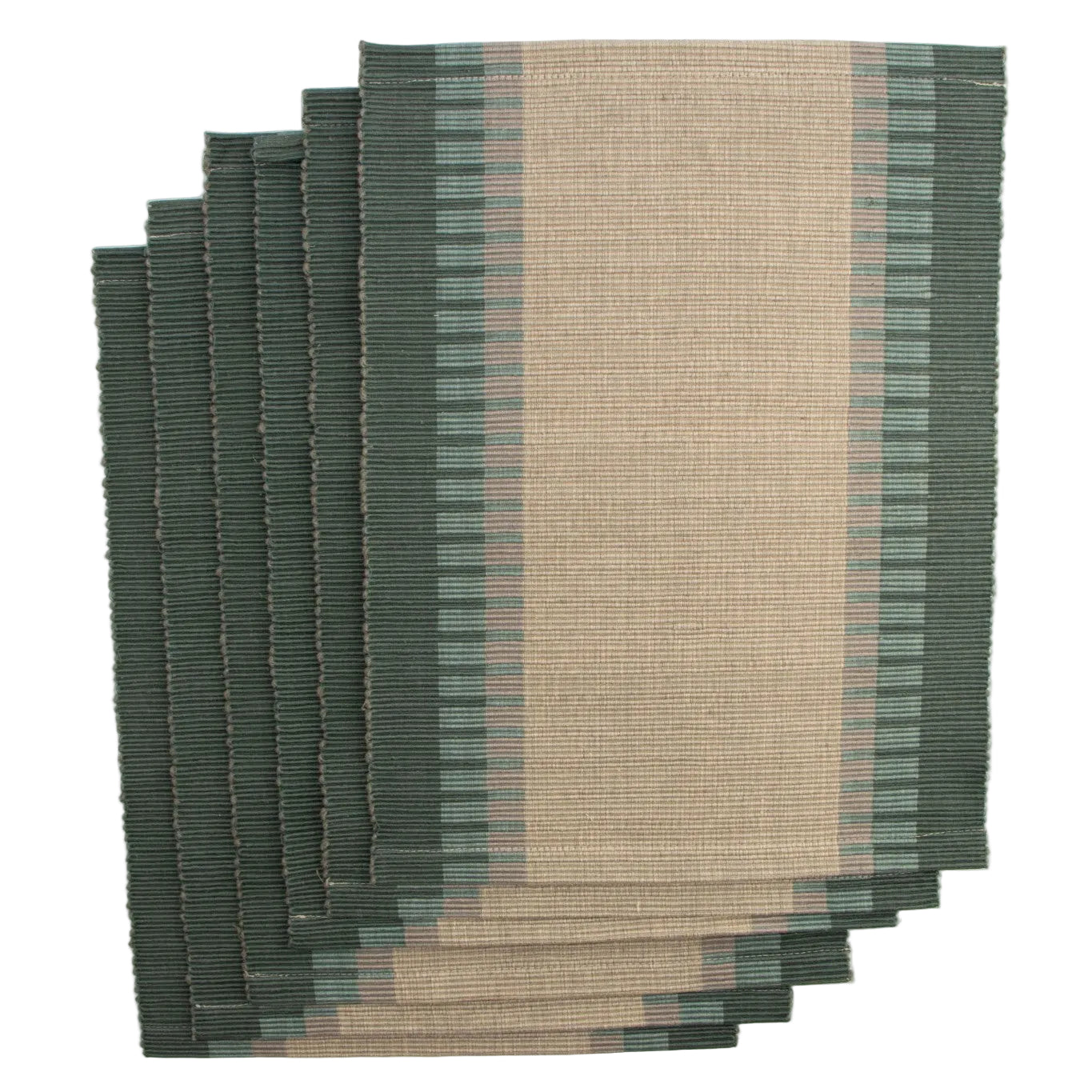 Forest & Sand Mosaic Placemats set of 6